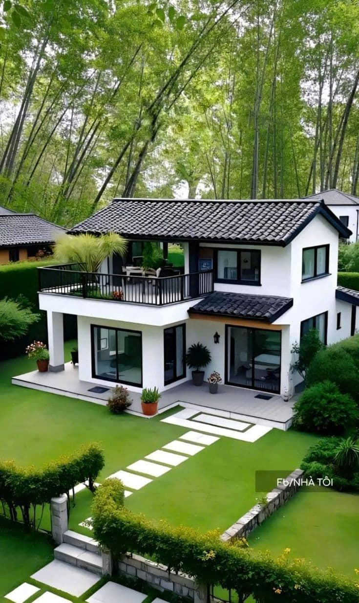 3 BHK farm villa concept